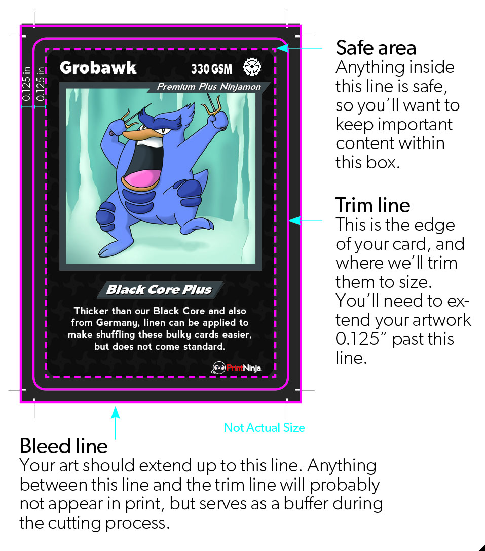 Custom Board and Card Game Templates for Offset Printing